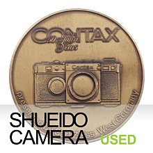 集英堂写真機【6個月保固】中古美品 / CONTAX 相機 50週年記念章 徽章 ( 1932-1982 ) 15252