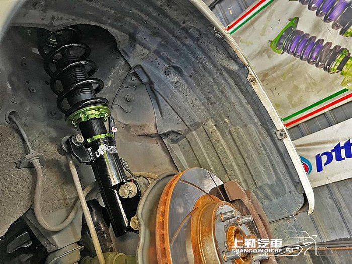 台灣特製版 TOYOTA ALTIS 12代 11代 10代 GECKO避震器 24段阻尼可調 車身高度可調