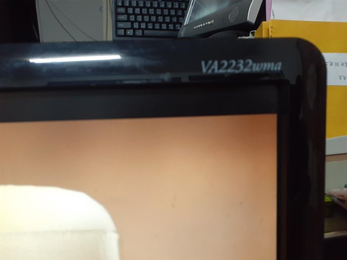 ViewSonic VA2232wm 22型 LCD 電腦螢幕 限面交 附 電源線