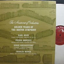 A344*RCA白狗*美版黑膠唱片*Golden Years of the Boston Symphony (指揮大師Karl Muck/孟都等)*NM