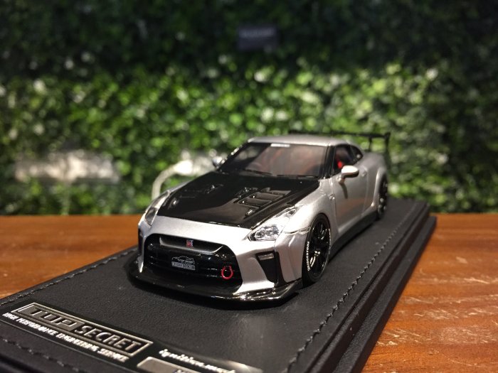 1/43 Ignition Model TOP SECRET GT-R (R35) Silver IG1539【MGM】