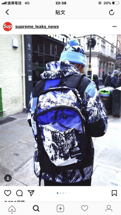 Supreme the north face 雪山、不擇手段皆全新M號雪山短T S M XL