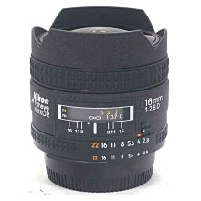 『永佳懷舊』NIKON AF 16mm F2.8D Fisheye 魚眼 NO.410552 ~中古~