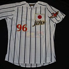 貳拾肆棒球--珍藏品！1996亞特蘭大奧運日本代表隊實戰球衣複刻版Mizuno日製