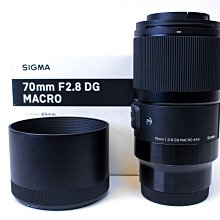 【台南橙市3C】Sigma 70mm f2.8 DG Macro Art 微距鏡 FOR E-Mount 公司貨 #81916