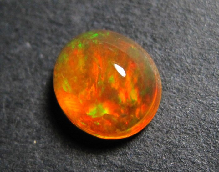 【John's琉璃仙境】@天然墨西哥火閃火蛋白石Flash Fire Opal@(M68)2.0675CT特價只售首標~