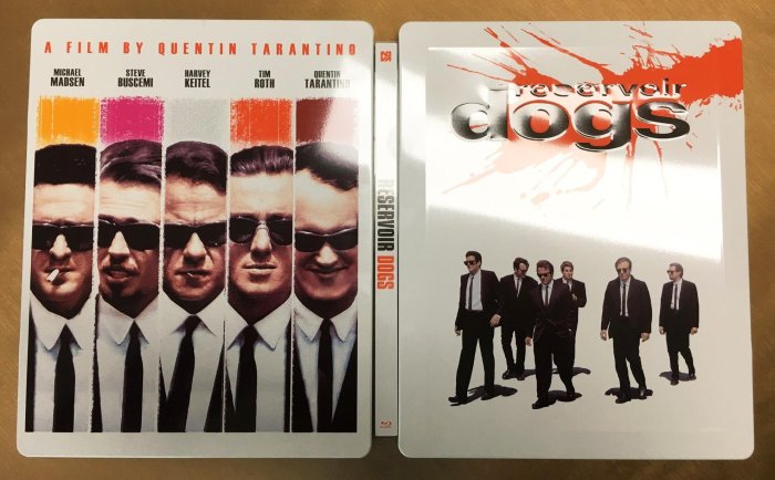 毛毛小舖--藍光BD 霸道橫行 三合一限量鐵盒版(中文字幕) Reservoir Dogs 昆汀塔倫提諾