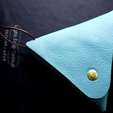 純手工天然愛馬仕原廠御用HAAS皮革訂製極簡三角零錢包時尚造型雙面可開 特價