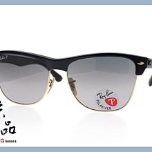 【RAYBAN】RB4175 877/M3 黑 金框 偏光漸層灰色鏡片 雷朋太陽眼鏡 公司貨 JPG 京品眼鏡