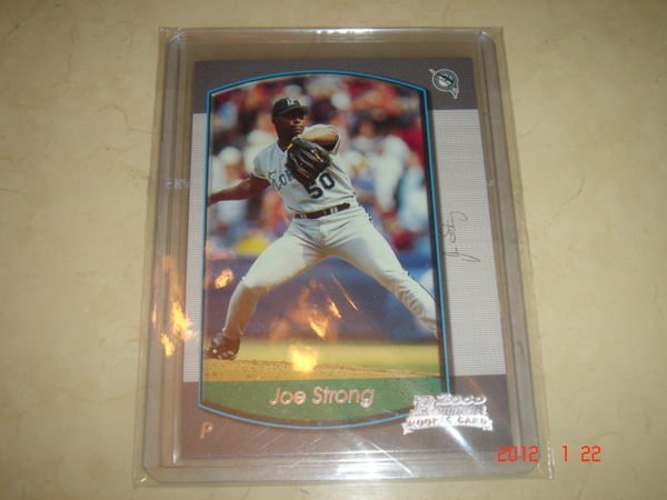 中華職棒 味全龍  史東 Joe Strong  2000 Bowman Draft Picks #81  RC 新人卡 球員卡