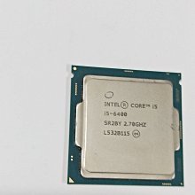 電腦雜貨店→二手良品 Intel CPU i5 6400 1151腳位 $850