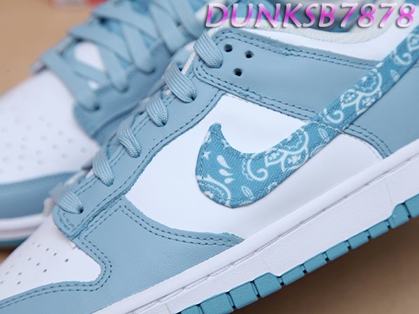 2022 NIKE WMNS DUNK LOW ESS PAISLEY PACK 女變形蟲水藍DH4401-101