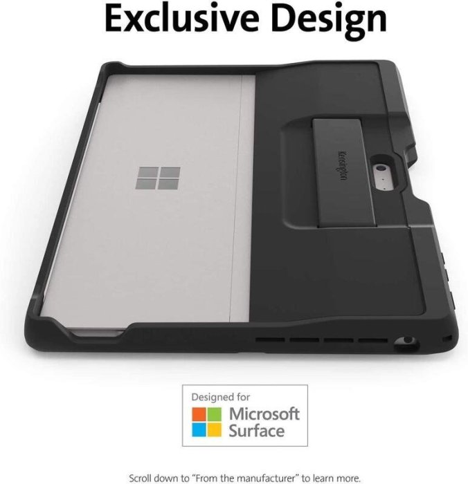 Surface Pro 4 5 6 7 7+用※台北快貨※美國原裝Kensington Rugged Case抗摔保護殼