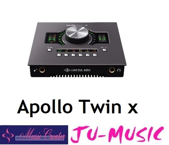 造韻樂器音響- JU-MUSIC - Universal Audio Apollo Twin X Thunderbolt