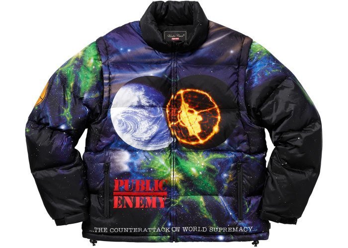 Supreme UNDERCOVER/Public Enemy Puffy Jacket 聯名外套| Yahoo奇摩拍賣