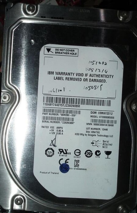 sas硬碟3t st33000650ss seagate 3tb 3.5吋 ibm-esxs lenovo scsi