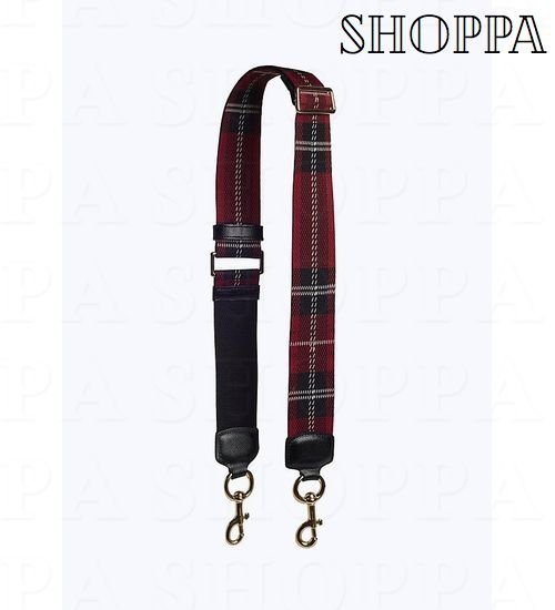 【SHOPPA】MARC JACOBS MJ Snapshot Strap 格紋 背帶 紅色