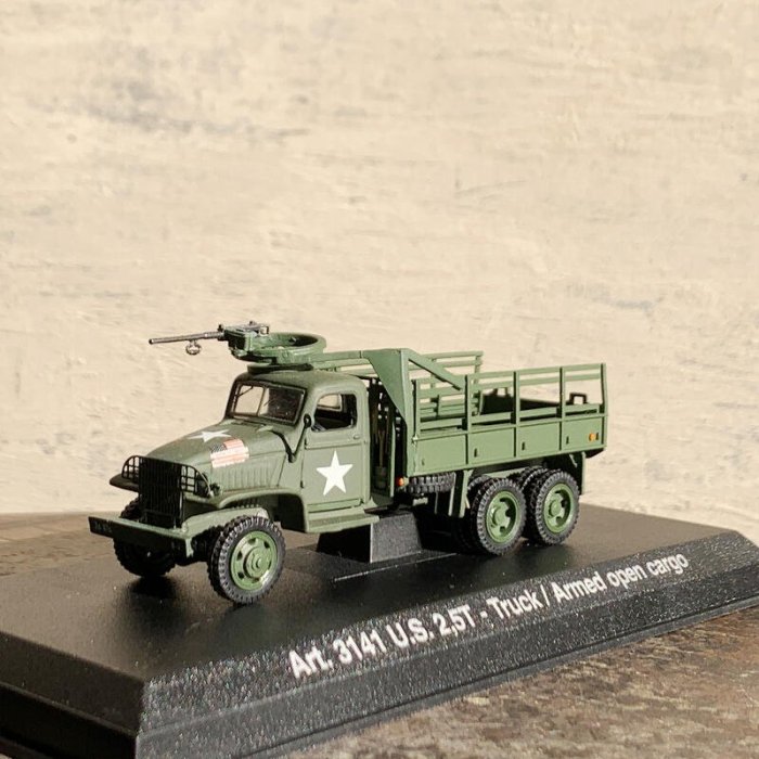 Armour 1:72 US 2.5 T Truck Armed Open Cargo #3141 坦克模型【J382】