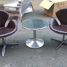 【 一張椅子 】LOFT工業風 鋁皮 天鵝椅