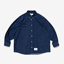 【日貨代購CITY】2023AW WTAPS BD 04 LS COTTON DENIM 牛仔 襯衫 丹寧 現貨