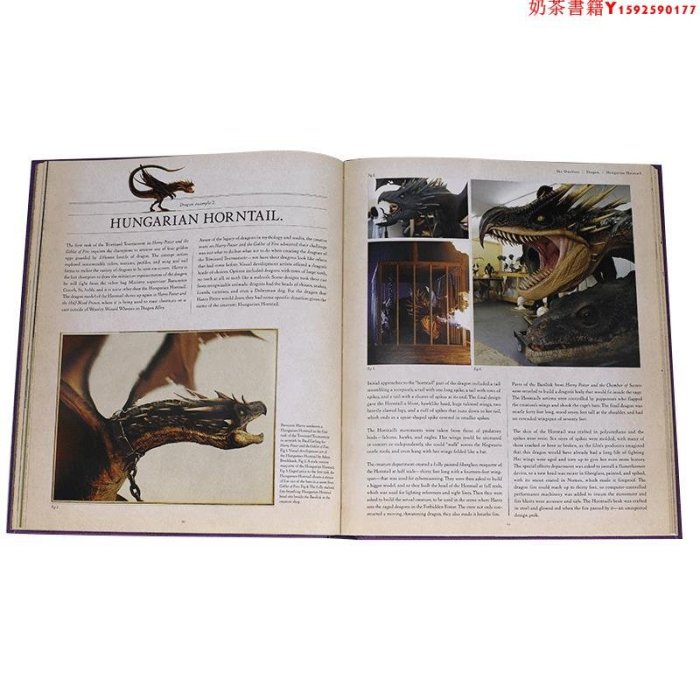 【預售】 Harry Potter The Creature Vault 哈利波特生物倉庫紫皮書 藝術設定集神奇故事書藝術類書籍·奶茶書籍