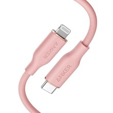 ANKER A8662 糖果快充線 0.9M USB-C to Lightning 珊瑚粉 薰衣草灰 薄荷綠 群光公司貨