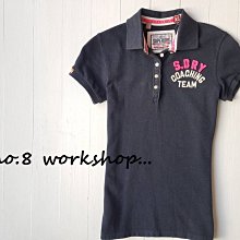 (XXS)☆【NG挖寶區女生館】【SUPERDRY極度乾燥刺繡LOGO短袖POLO衫】【NGSDG001P2】