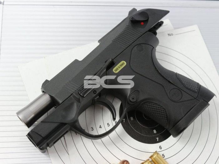 【BCS】黑色 WE PX4C 小鬥牛犬 BULLDOG 6MM單發版/瓦斯槍-WED001B