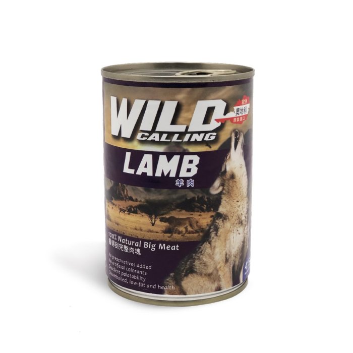 寵過頭-WILD CALLING 奧地利 犬罐 狗罐頭 大狗罐 完整肉塊 六種口味 415g