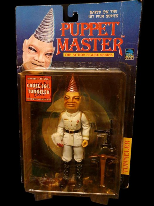 1997 魔偶奇譚 PUPPET MASTER 鑽頭偶 TUNNELER 沾血手帕 日本限定版　富貴玩具店