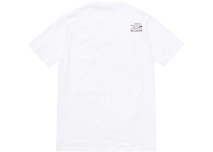 Rush Kingdom」代購Supreme The North Face Metallic Logo 白短tee