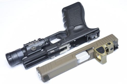 《GTS》GUARDER 警星 MARUI G17/22/34用新世代強化槍身總成 (美版/黑色) GLK-168(U)