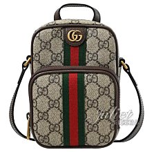 【茱麗葉精品】全新商品 GUCCI 專櫃商品 671682 Ophidia 經典印花兩用記者包.駝/棕 現貨