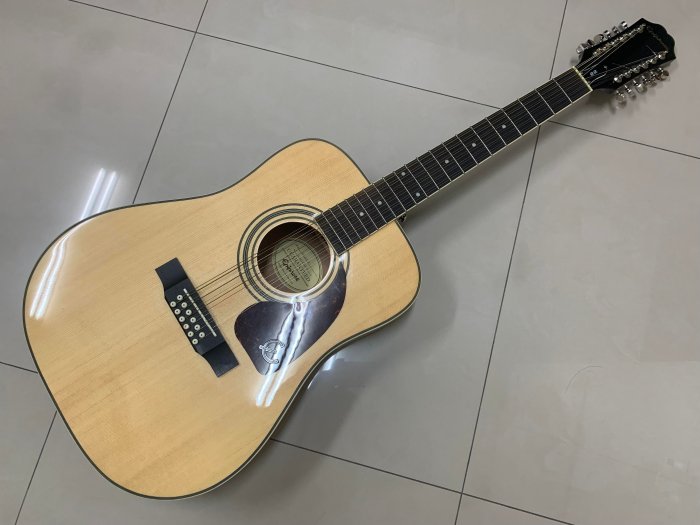 JHS（（金和勝 樂器））附硬盒 Epiphone 12弦吉他