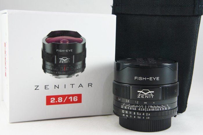 MC ZENITAR -M 16mm F2.8 Fisheye-