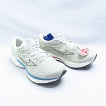 Mizuno WAVE RIDER 27 SW 男慢跑鞋 4E楦 J1GC230406 米灰【iSport愛運動】