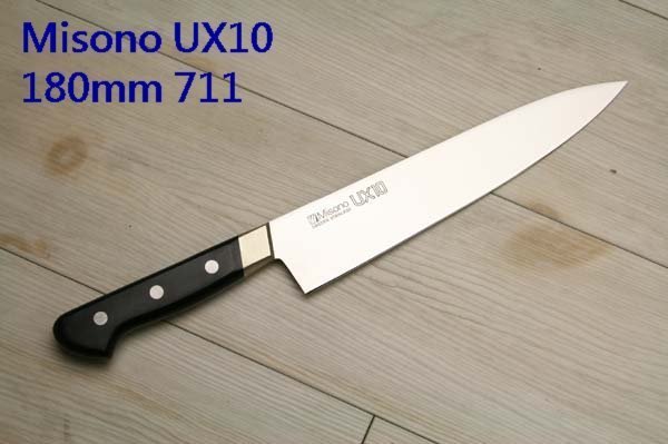 樂樂日貨】*預購*日本代購Misono UX10 瑞典鋼牛刀主廚刀菜刀18cm 180mm