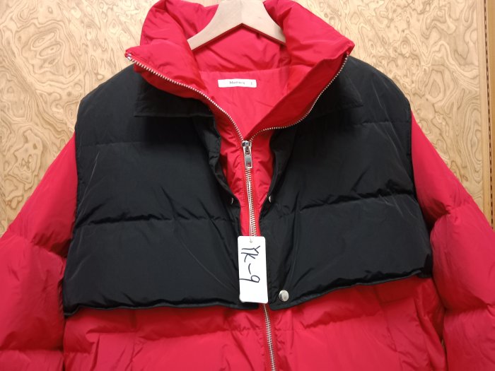 全新【唯美良品】MARRIS 韓版二件式厚鴨絨保暖外套~ W119-754  大大尺碼.