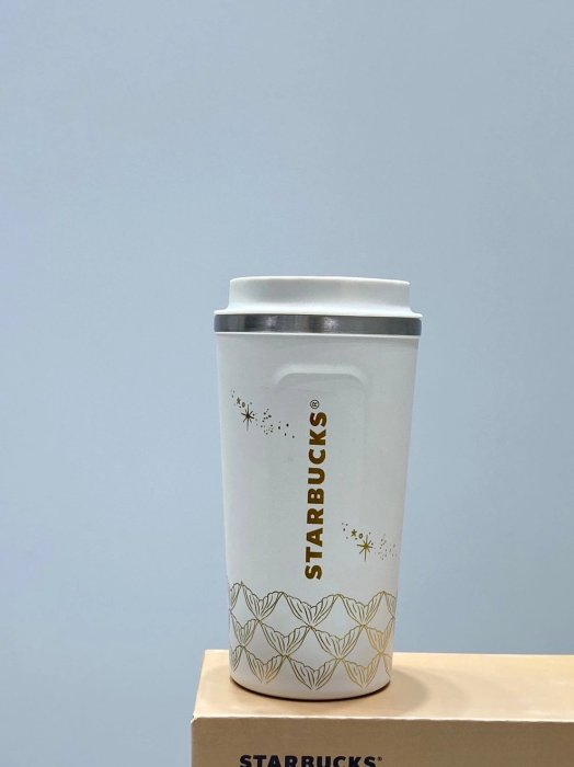 【風口潮流】STARBUCKS 星巴克 周年款隨行保溫杯 黑色 白色＊2色510ml。X30206