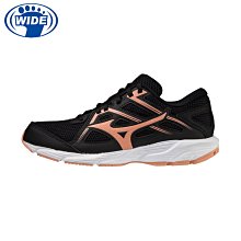 ［零碼出清］MIZUNO MAXIMIZER 25 一般楦 女慢跑鞋 入門款 黑 K1GA230121 23SSO【樂買網】