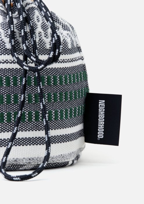 ネイバーフッド MEXICAN BLANKET DRAWSTRING BAGネイバーフッド 