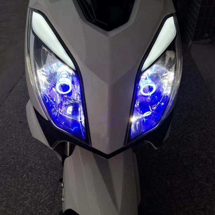 台灣現貨【來購】Motoled 天使光圈 超亮 H4 LED 大燈 車燈 風扇款 H4 HS1 直上型頭燈 前置風扇