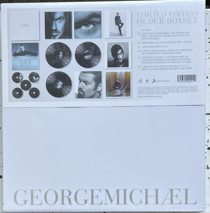 全新黑膠-喬治麥可/歷久彌堅(限量紀念豪華套裝5CD+3LP)George Michael