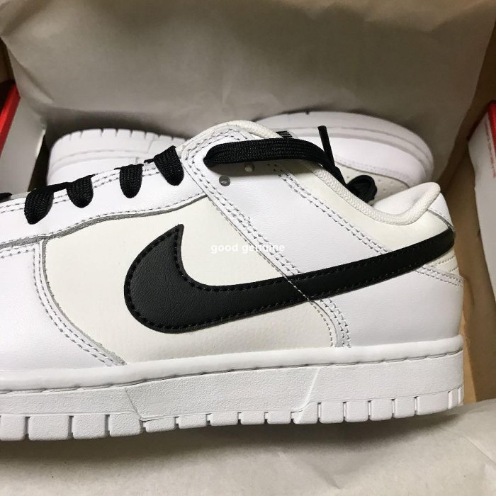 Nike Dunk SB Low 反轉熊貓黑白低幫休閒滑板鞋DJ6188-101 男女鞋公司級