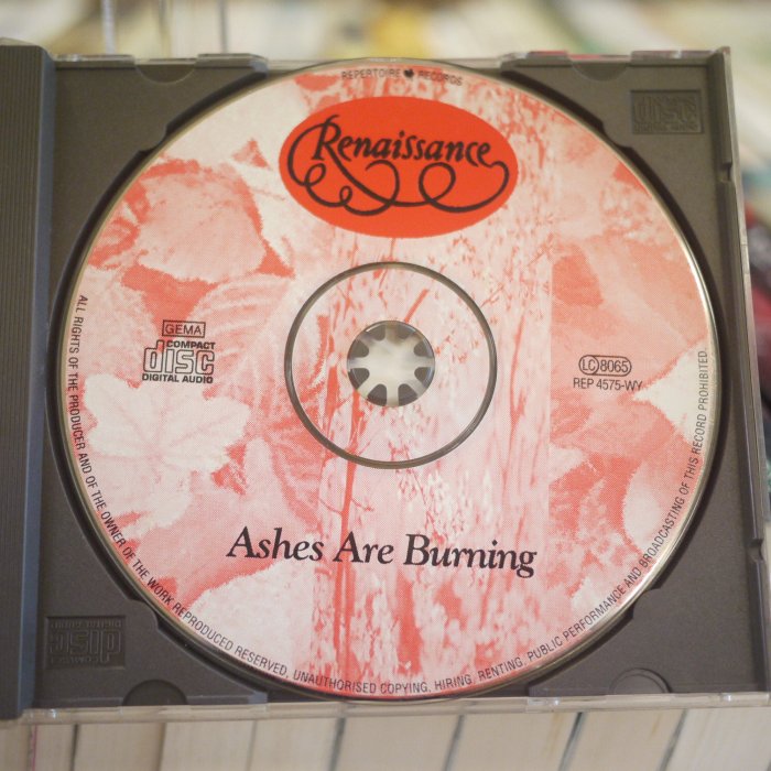 【午後書房】RENAISSANCE│ASHES ARE BURNING [REPERTOIRE] 221116-11