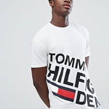 ☆【TH男生館】☆【TOMMY HILFIGER LOGO印圖短袖T恤】☆【TOM001P4】(S)