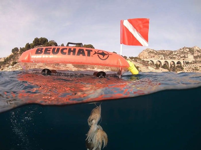 游龍潛水✴BEUCHAT PHANTOM BUOY 浮球 浮標