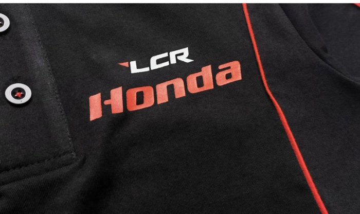 Cover Taiwan 官方直營 LCR HONDA HRC MotoGP 情侶裝 POLO衫 黑色 大尺碼 (預購)