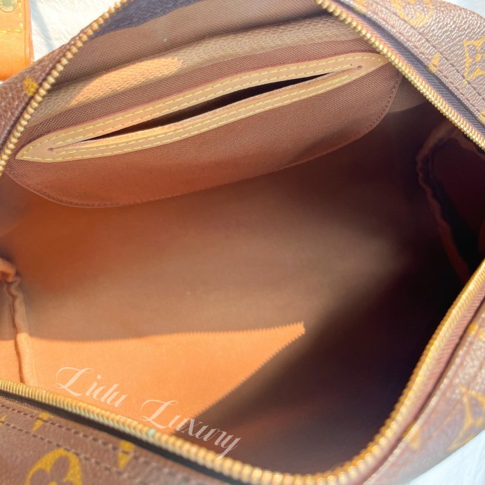 【黎都精品】LV 路易威登 LOUIS VUITTON M95565金牌 字紋 老花 拉鍊 保齡球包 肩背包 購物包