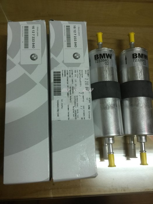 (B&M精品)BMW 原廠汽油濾清器 汽油芯 F10 F20 F22 F30 F32 F34 F36 E90 E84現貨